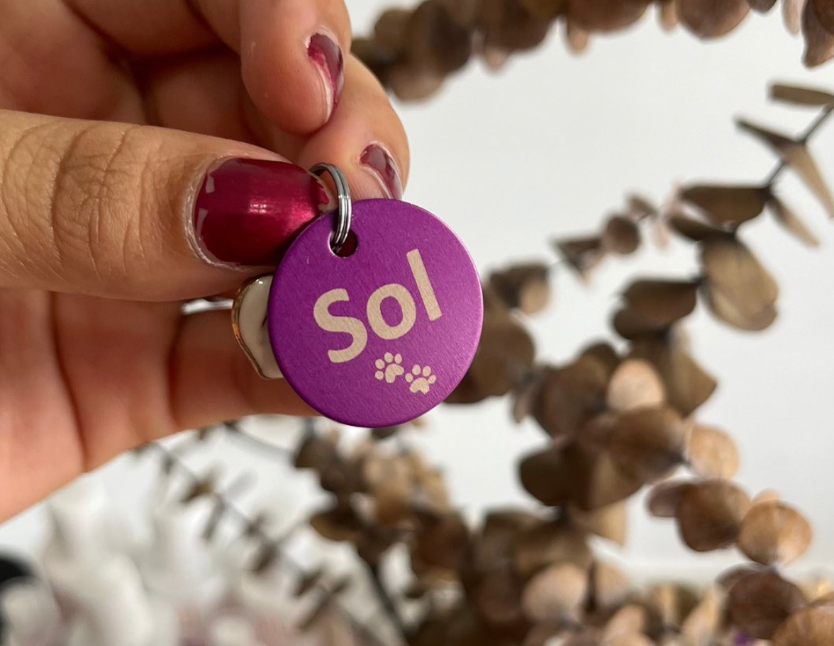 Plaquita Personalizada Redonda
