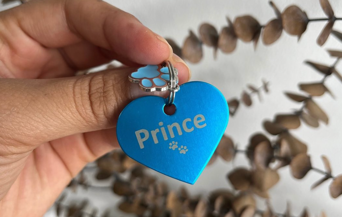 Plaquita Personalizada Corazon