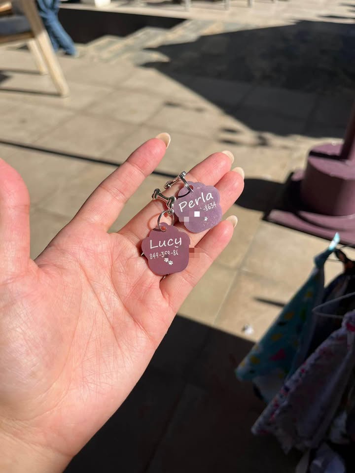 Plaquita Personalizada Patita