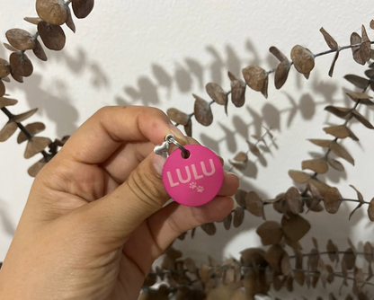 Plaquita Personalizada Redonda