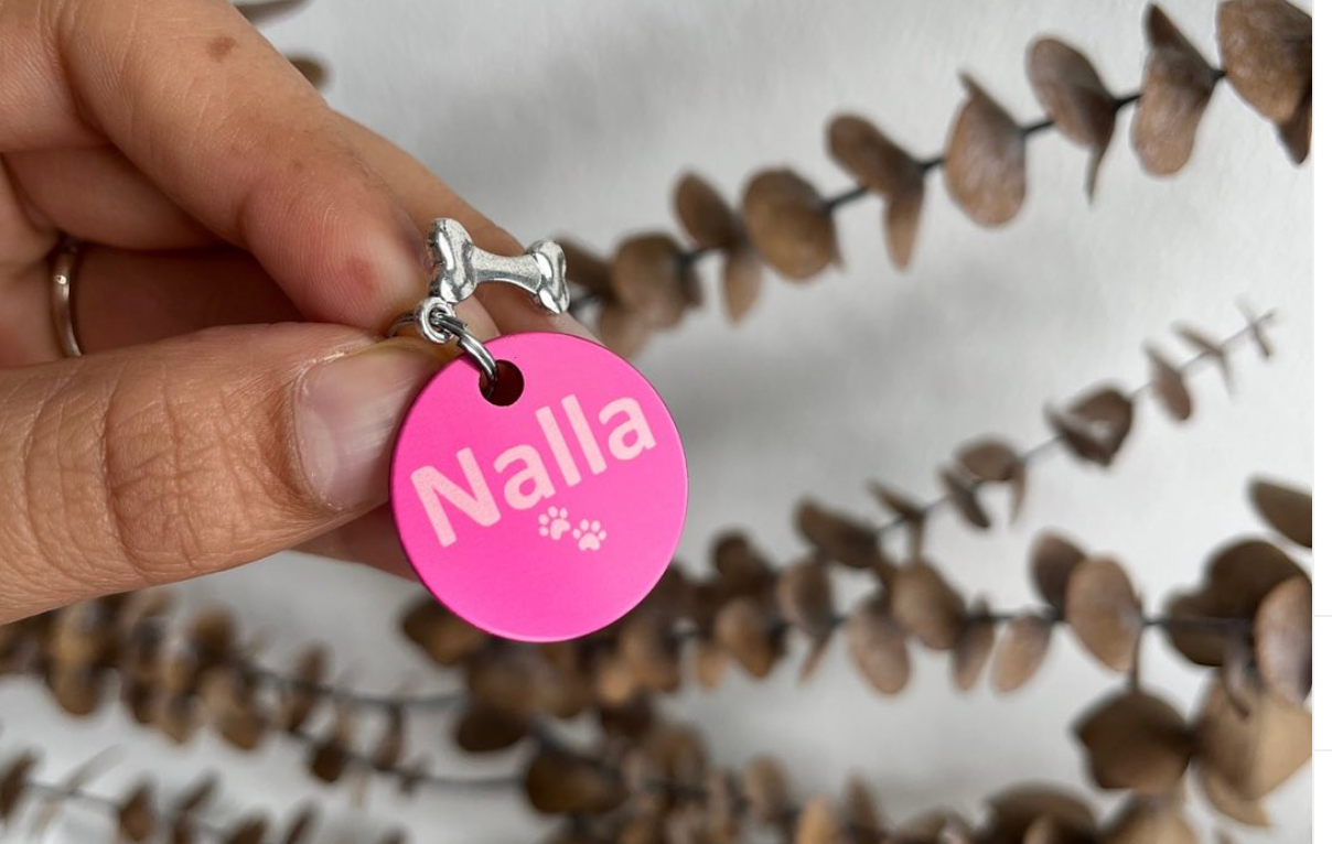 Plaquita Personalizada Redonda