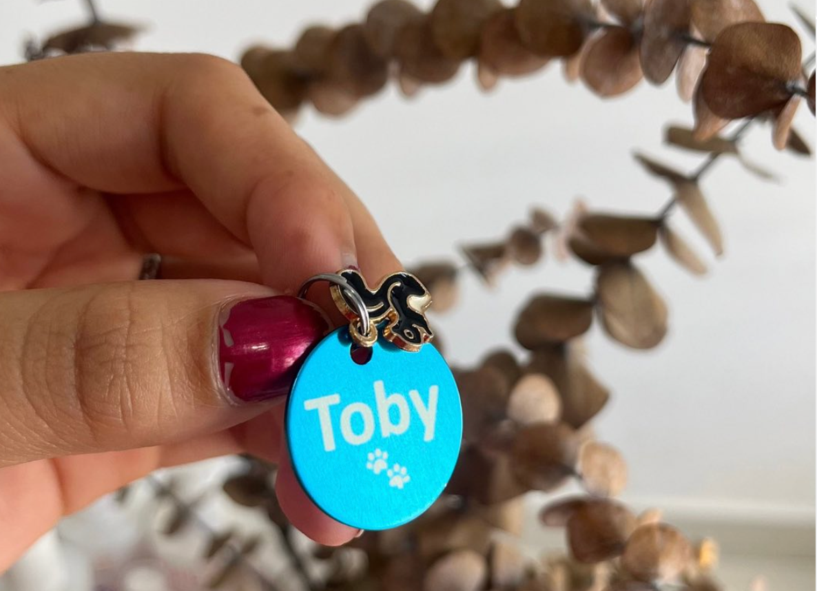 Plaquita Personalizada Redonda