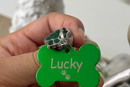 Plaquita Personalizada - Hueso