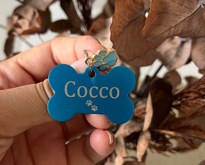 Plaquita Personalizada - Hueso