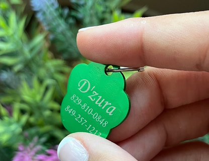 Plaquita Personalizada Patita