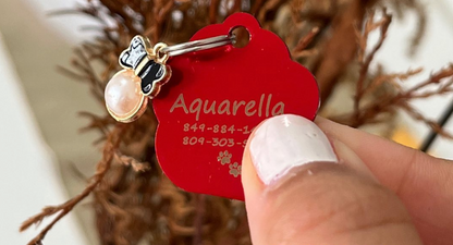 Plaquita Personalizada Patita