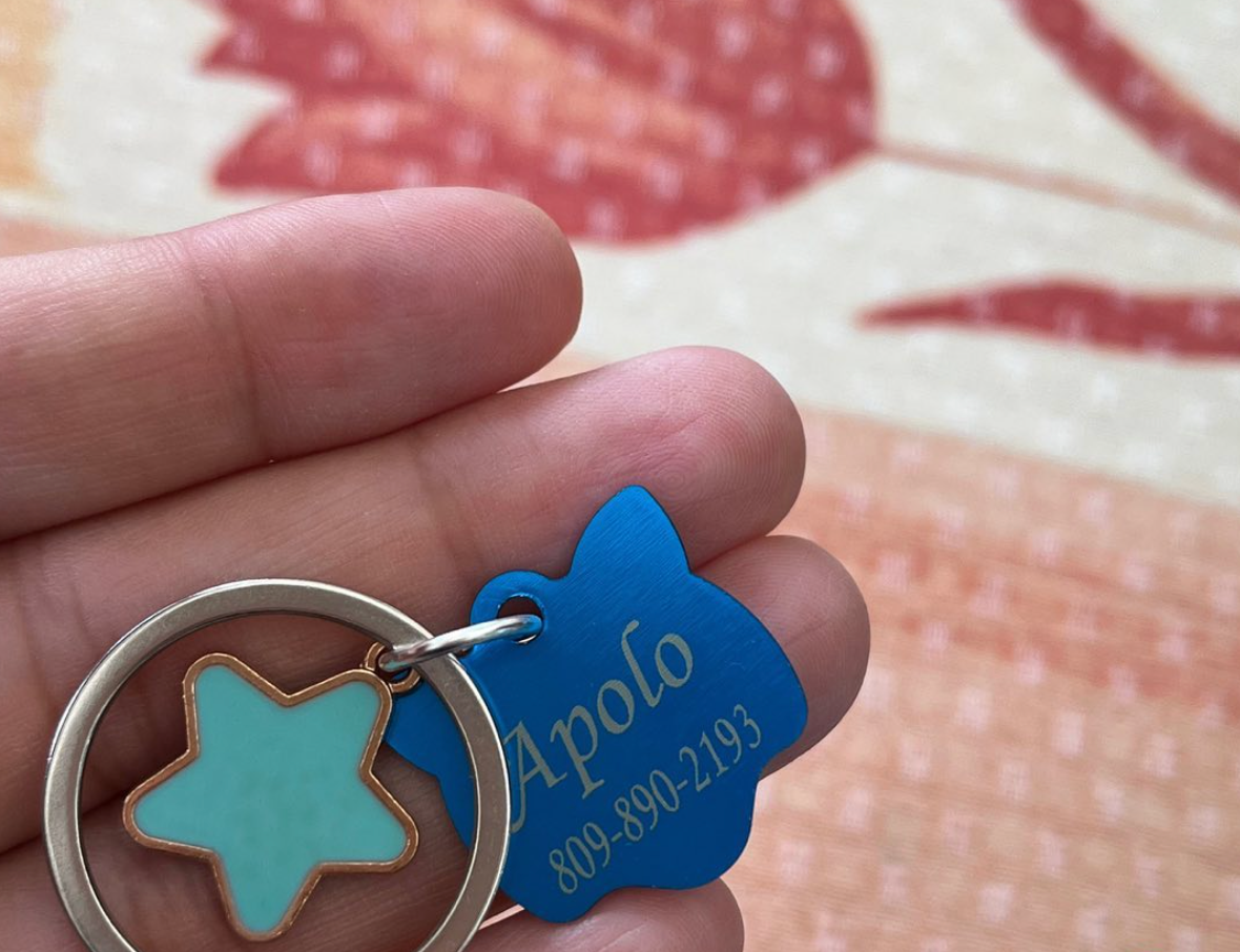 Plaquita Personalizada Gatito