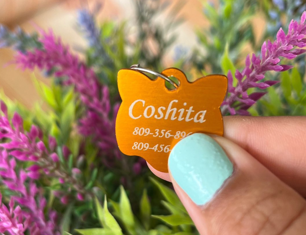 Plaquita Personalizada Gatito
