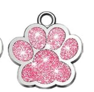 Plaquita Personalizada con Brillo Patita