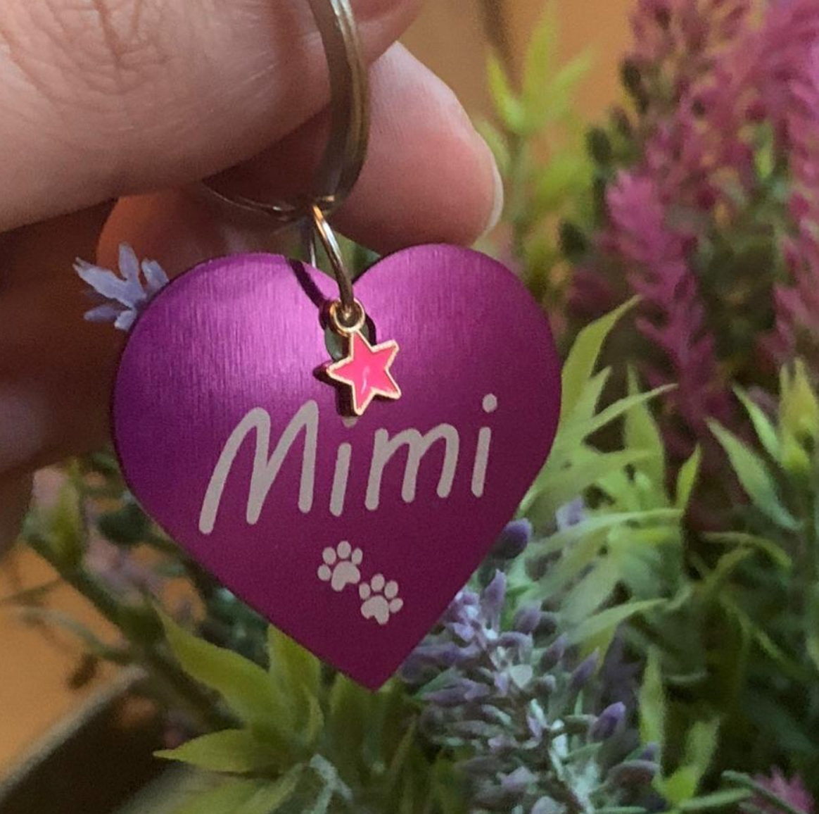 Plaquita Personalizada Corazon