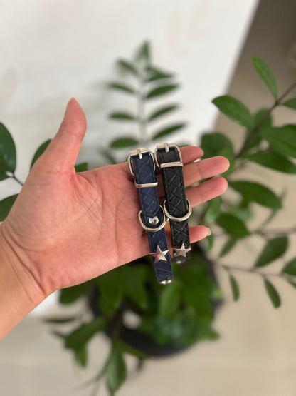 Collar de Cuero con Estrella