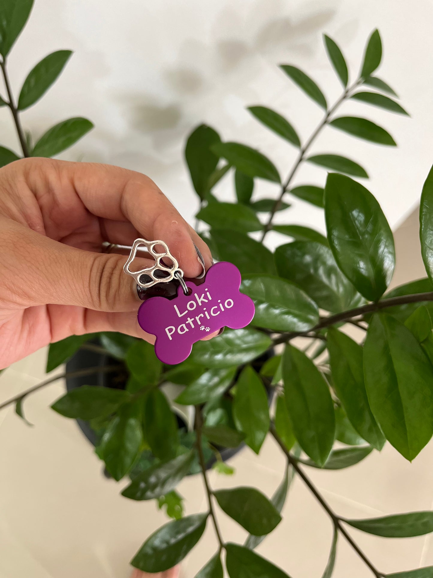 Plaquita Personalizada - Hueso
