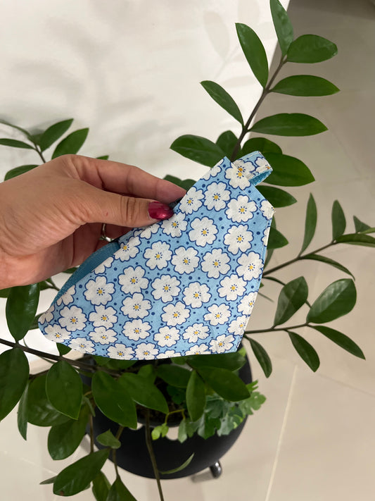 Set Collar con Bandana + Paseador Floral